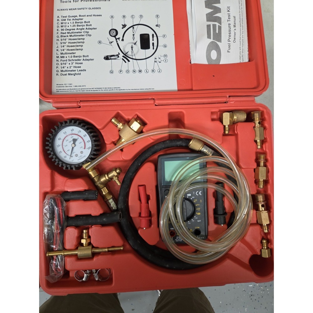 OEM 27167 Fuel Pressure Test Kit